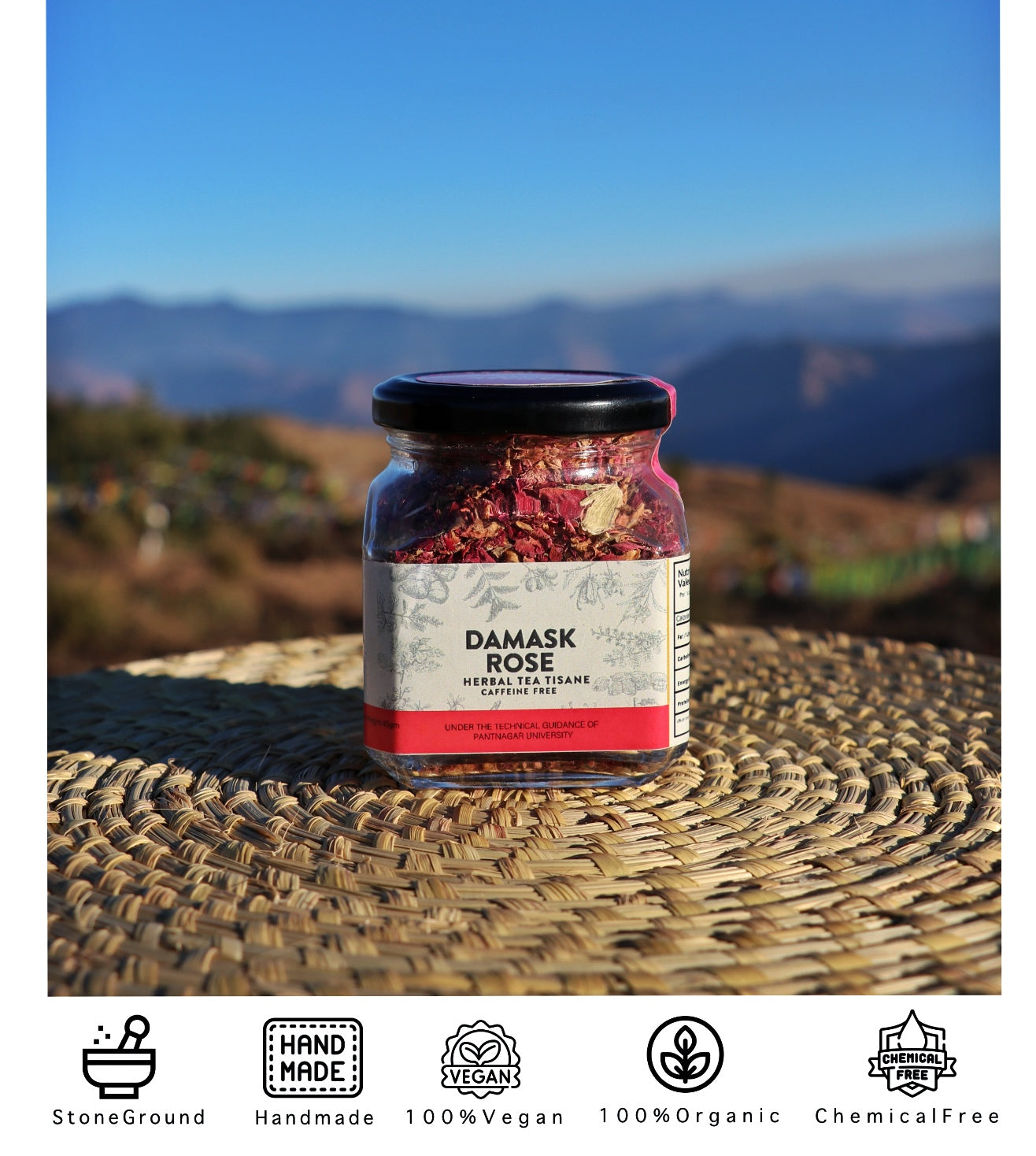 Himalayan Damask Rose Herbal infusion 30GM